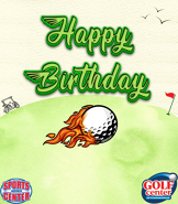 Mini Golf greeting card
