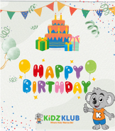 Kidz Klub Greeting card